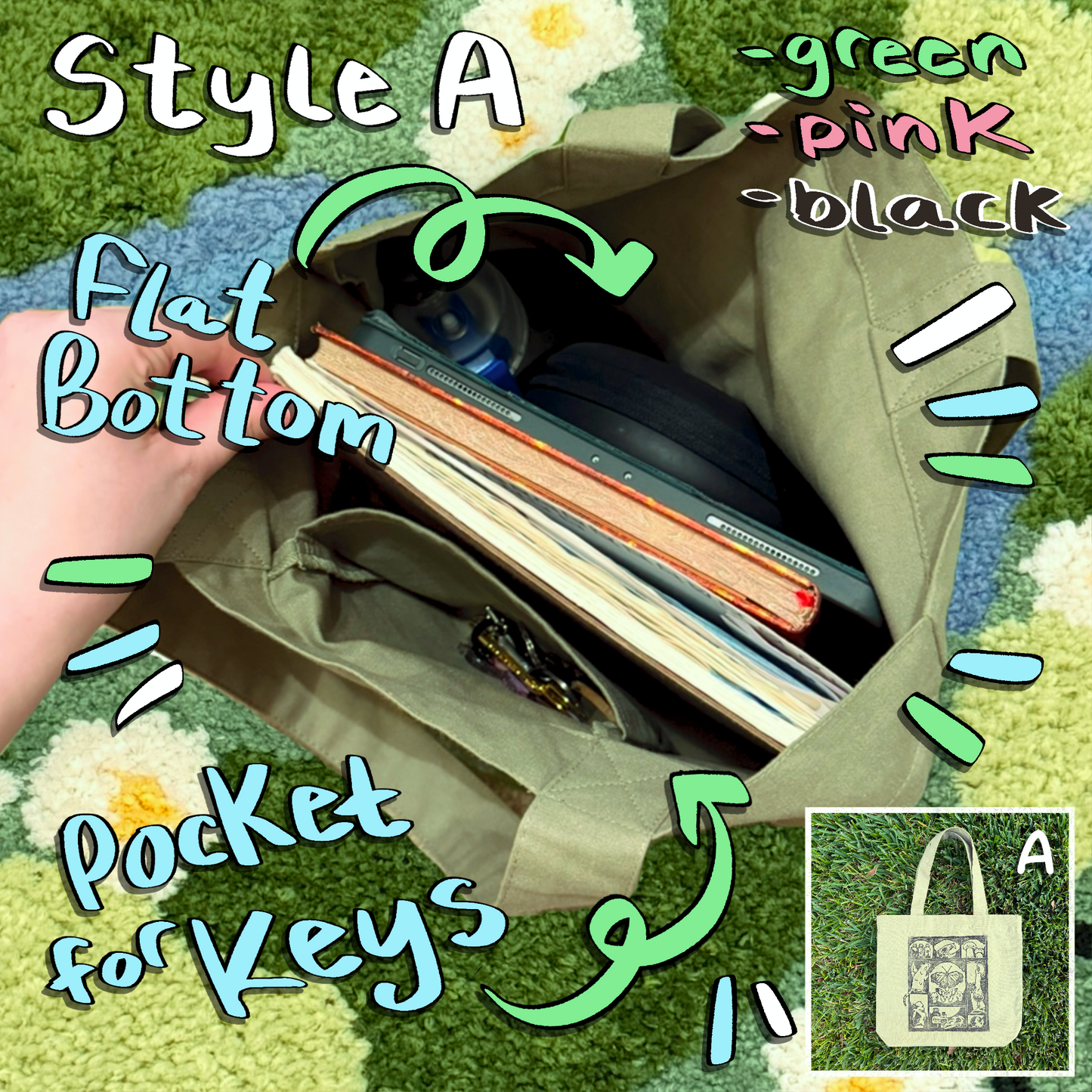 Bug Shadow-Box Tote Bag!
