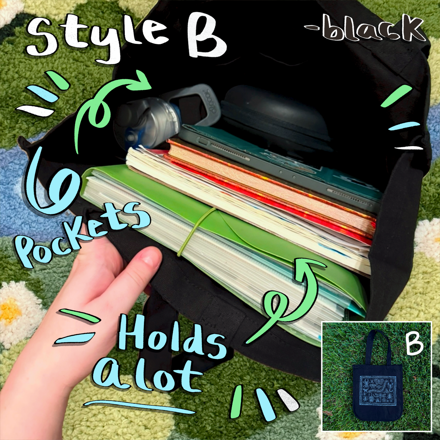 Bug Shadow-Box Tote Bag!