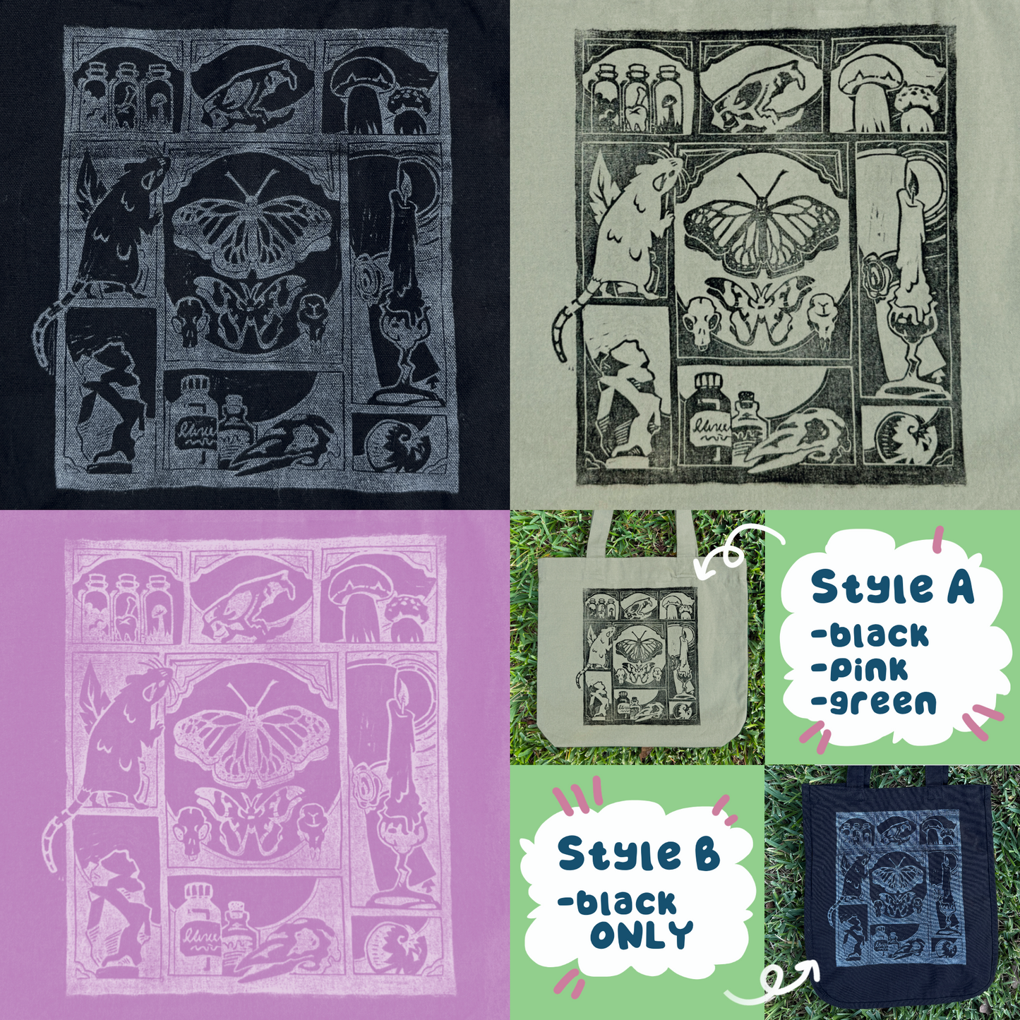 Curiosities Cabinet Tote Bag!