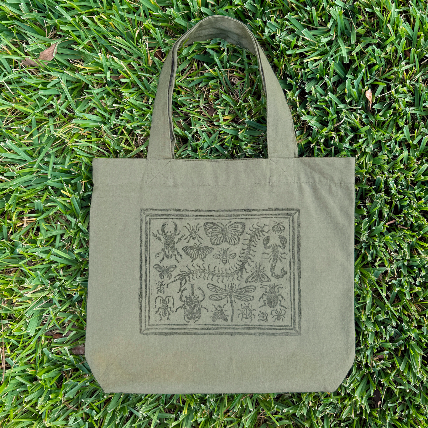Bug Shadow-Box Tote Bag!