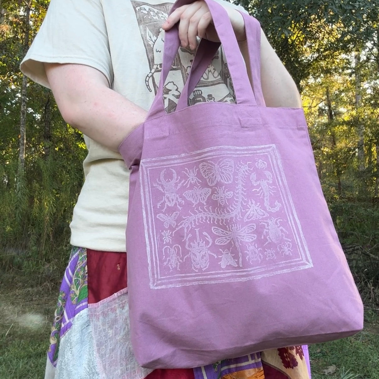 Bug Shadow-Box Tote Bag!
