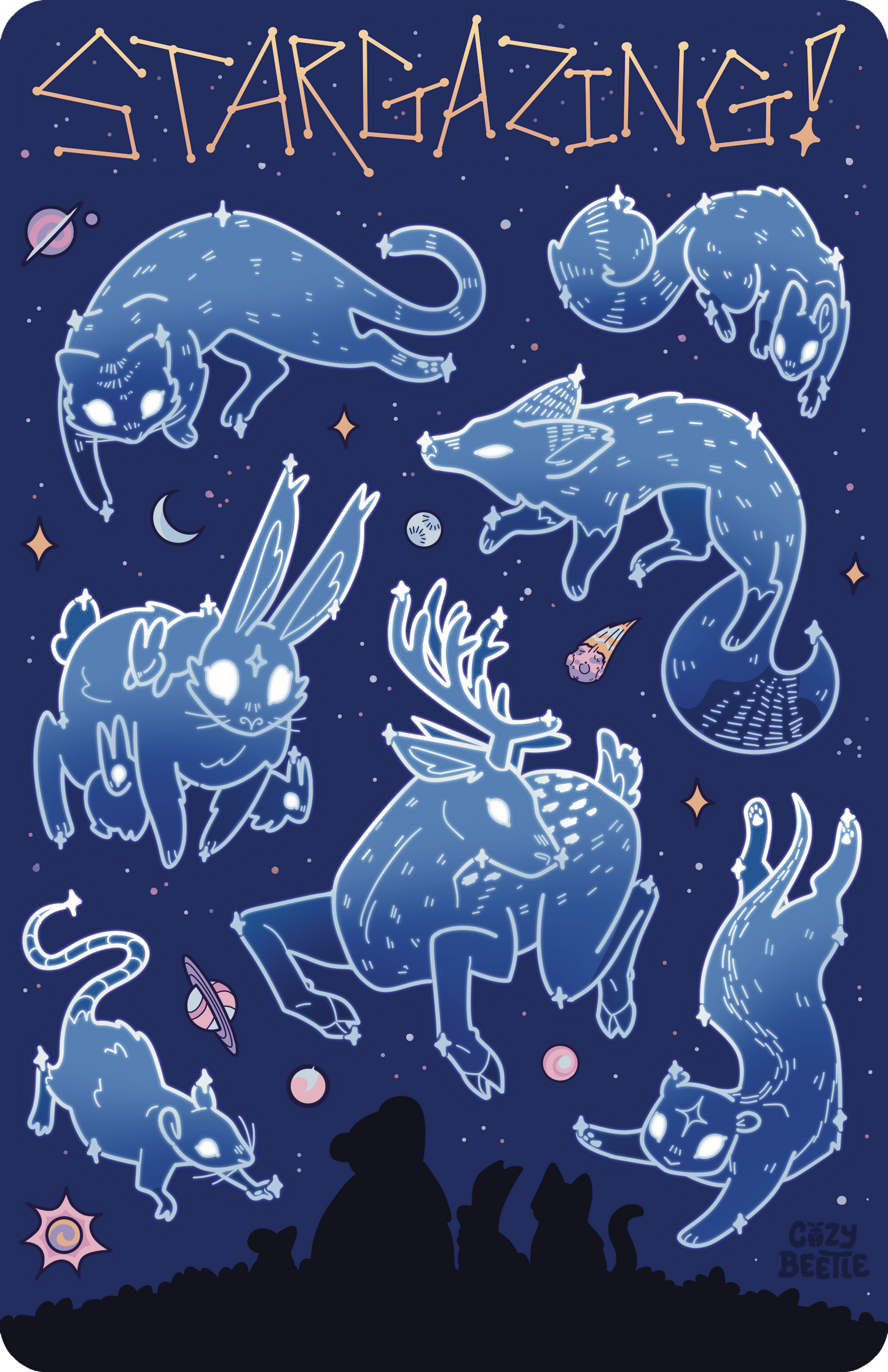 Stargazing Sticker Sheets