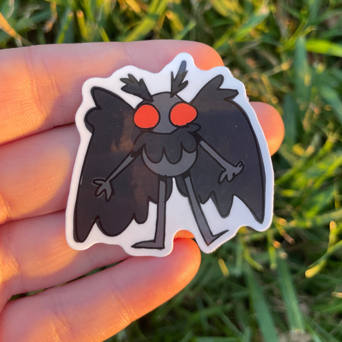 Mothman Scribble Sticker!