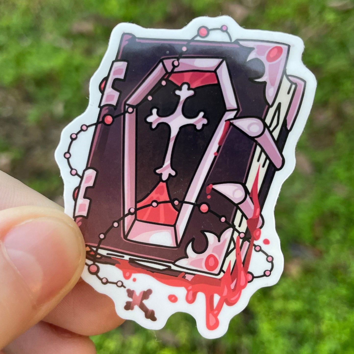 Vampire Book Sticker!