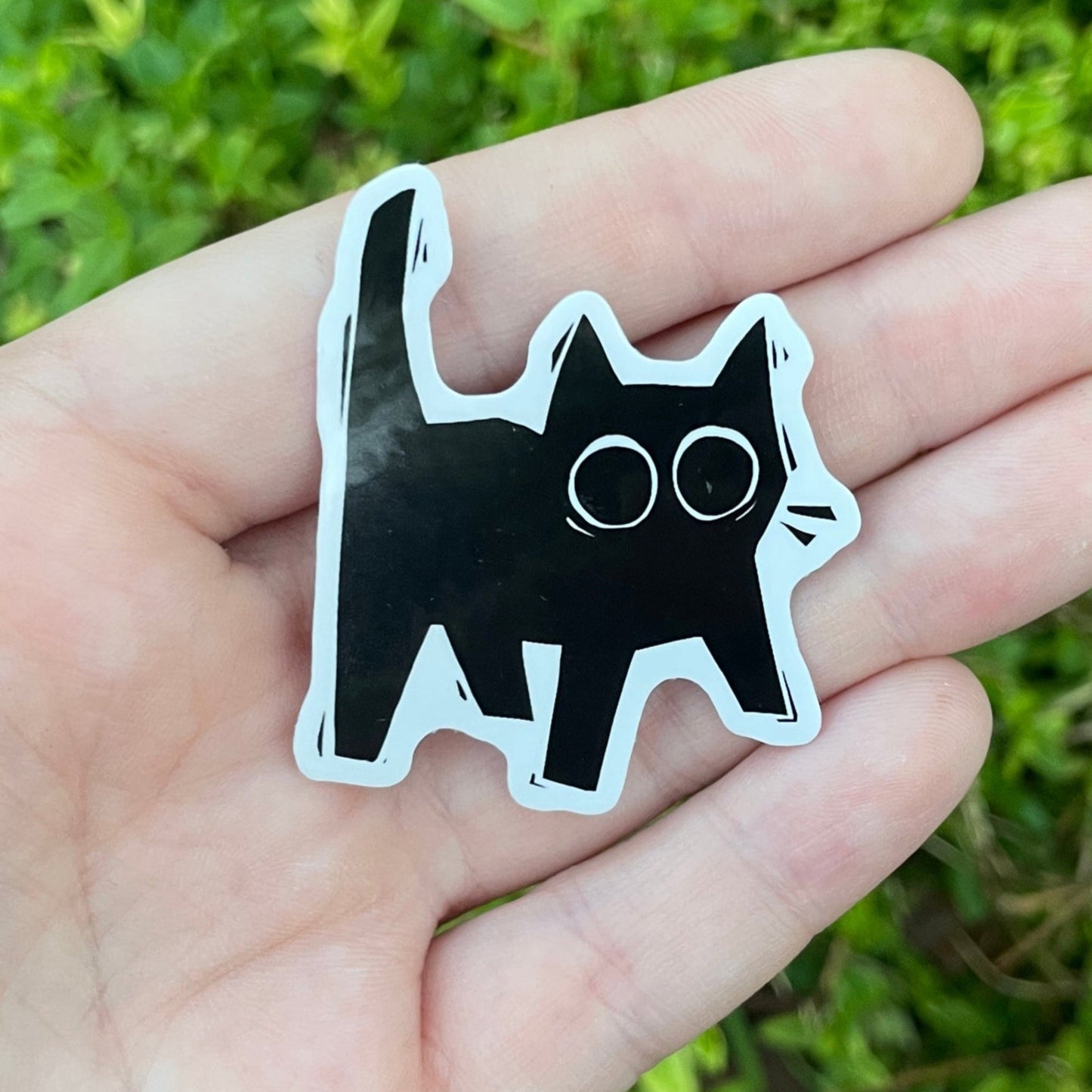Scaredy Cat Sticker!
