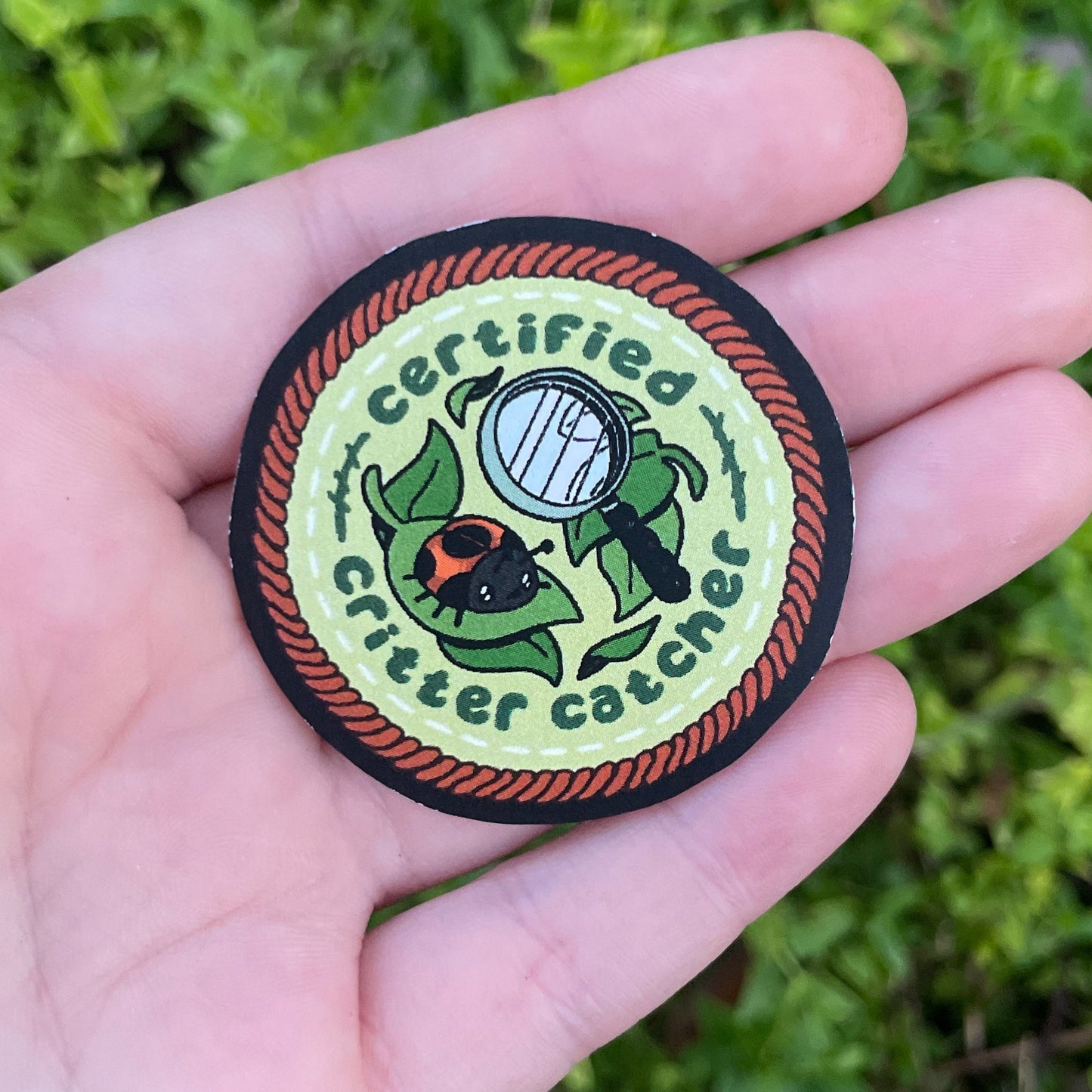 Certified Critter Catcher Sticker!