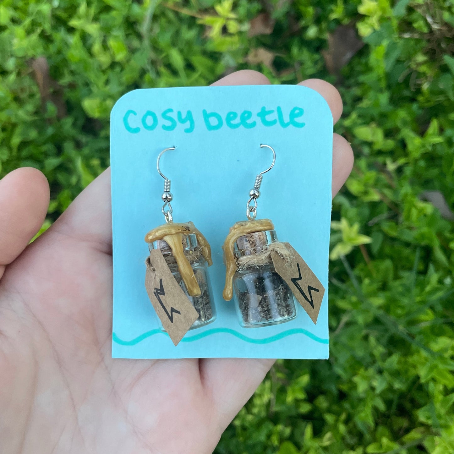 Wax Jar Earrings
