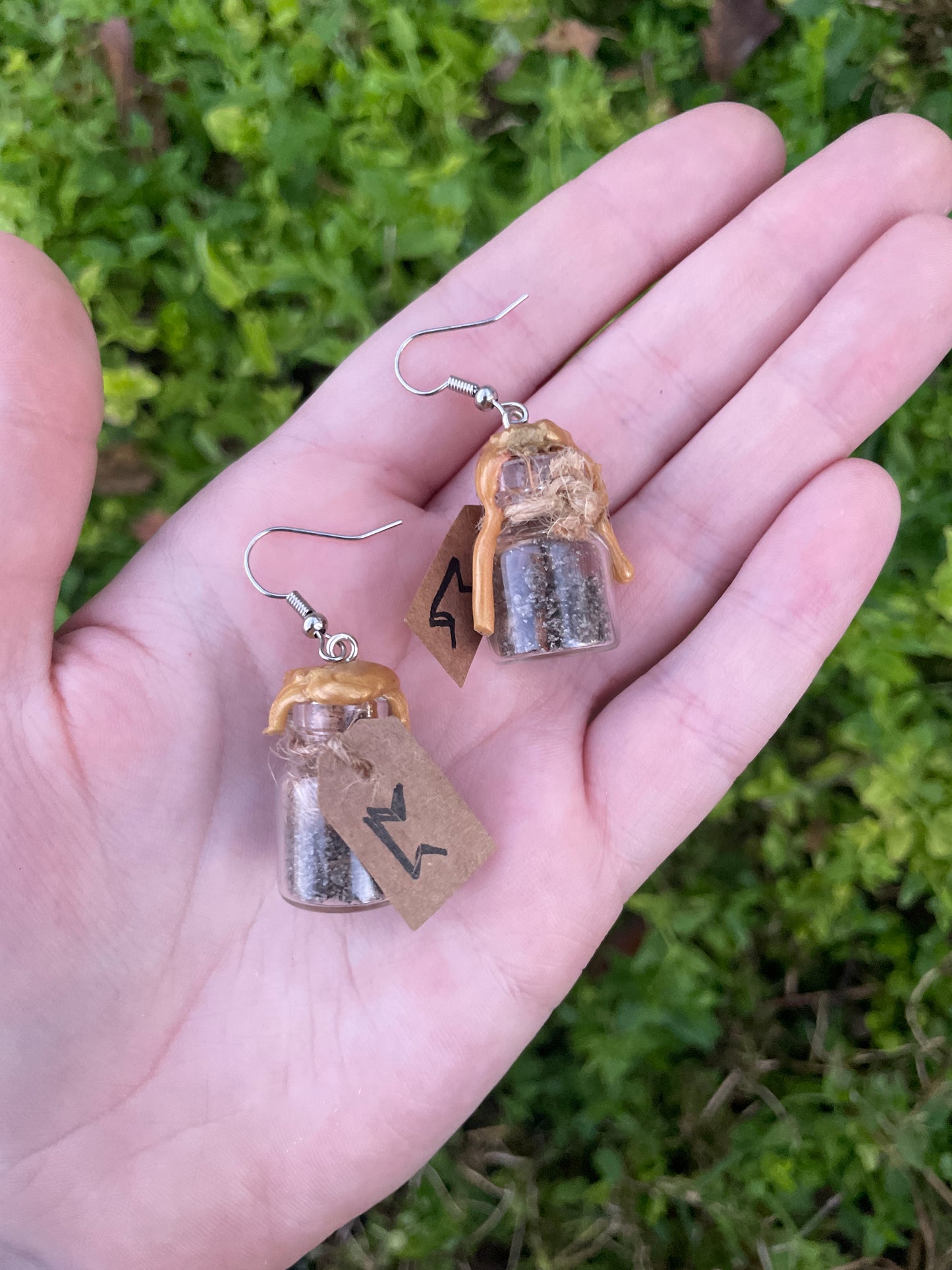 Wax Jar Earrings