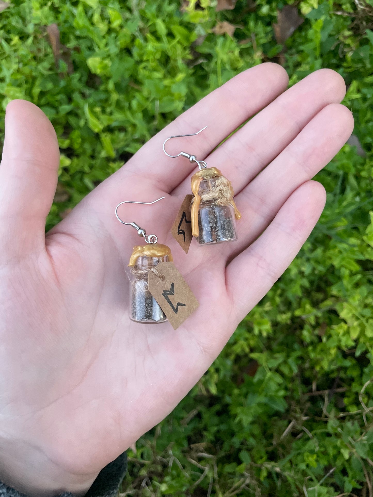 Wax Jar Earrings