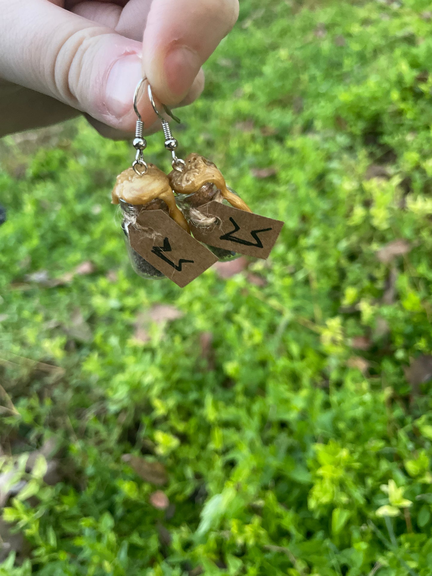 Wax Jar Earrings