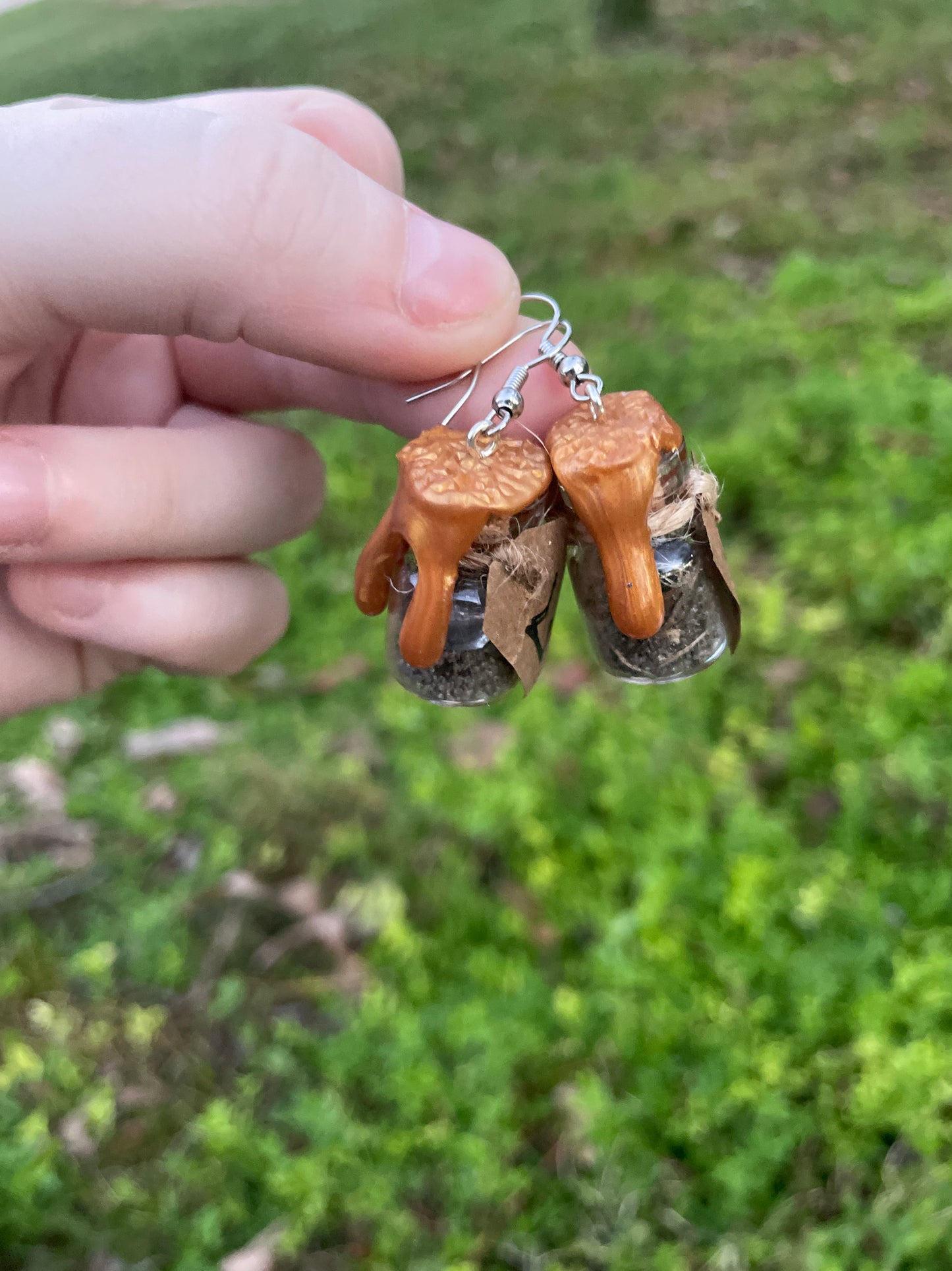 Wax Jar Earrings