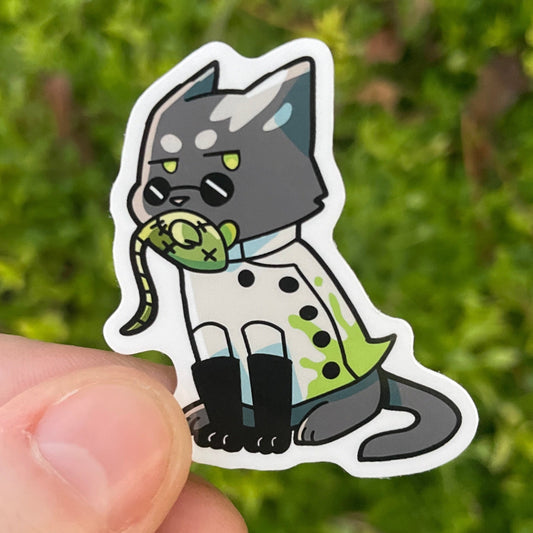Franken-cat Sticker!