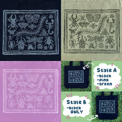 Bug Shadow-Box Tote Bag!