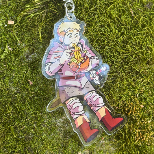 Laios Keychain [Delicious in Dungeon]!