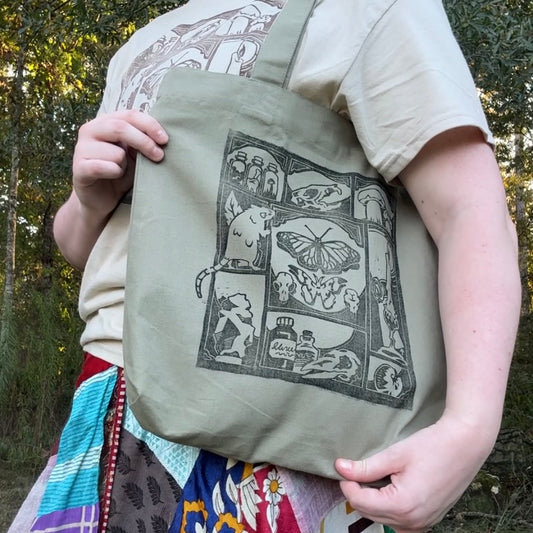 Curiosities Cabinet Tote Bag!