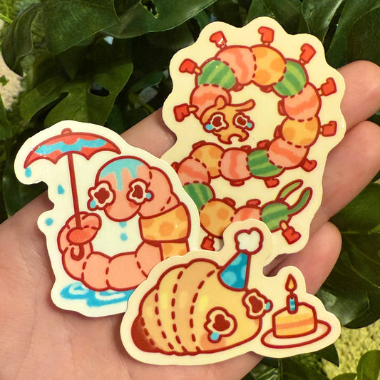 Sad Bug Stickers!