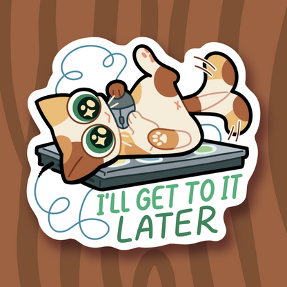 Computer Cats Stickers