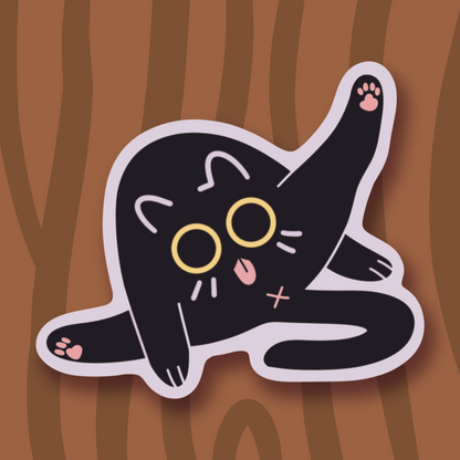 Black Cats Stickers