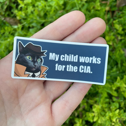 CIA Cat Sticker!