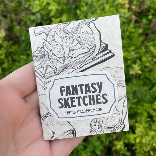 Fantasy Sketches Mini Zine