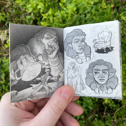 Fantasy Sketches Mini Zine