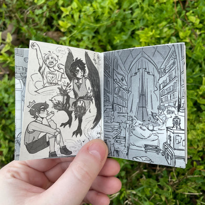 Fantasy Sketches Mini Zine