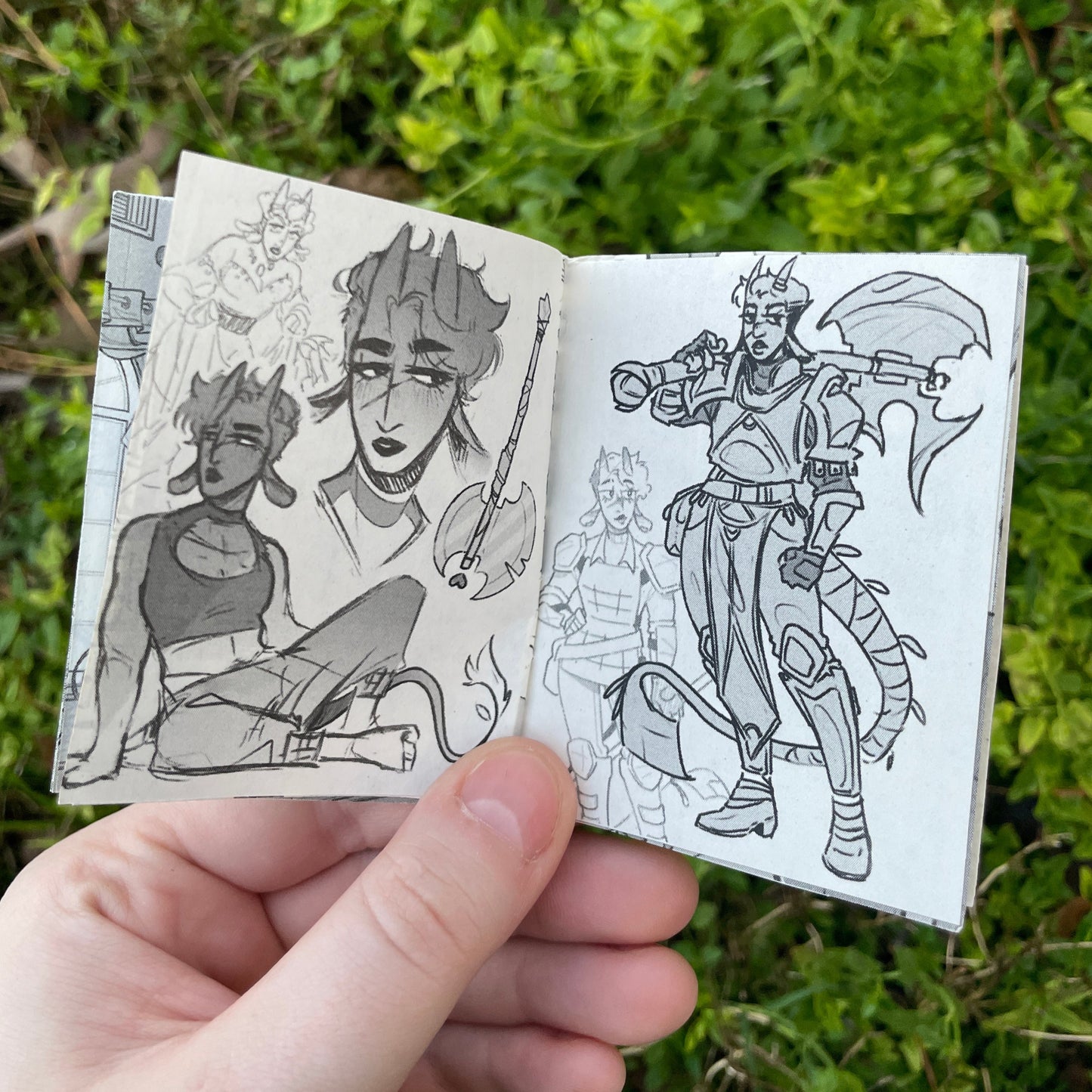 Fantasy Sketches Mini Zine