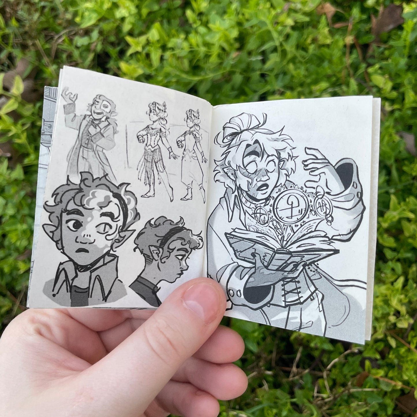 Fantasy Sketches Mini Zine