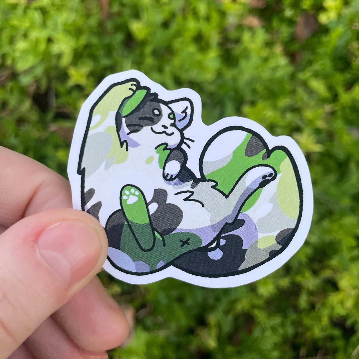 Pride Calico Cat Stickers!