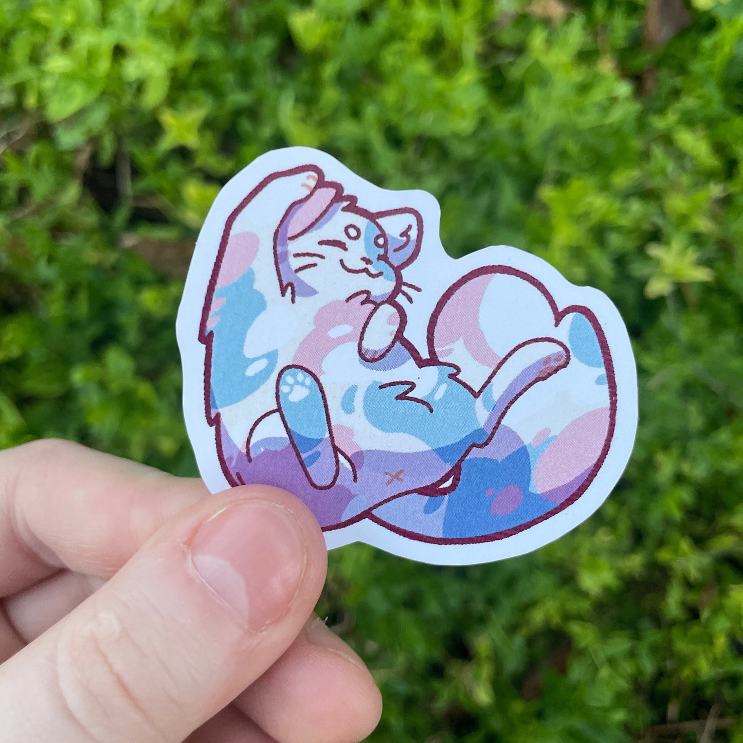 Pride Calico Cat Stickers!