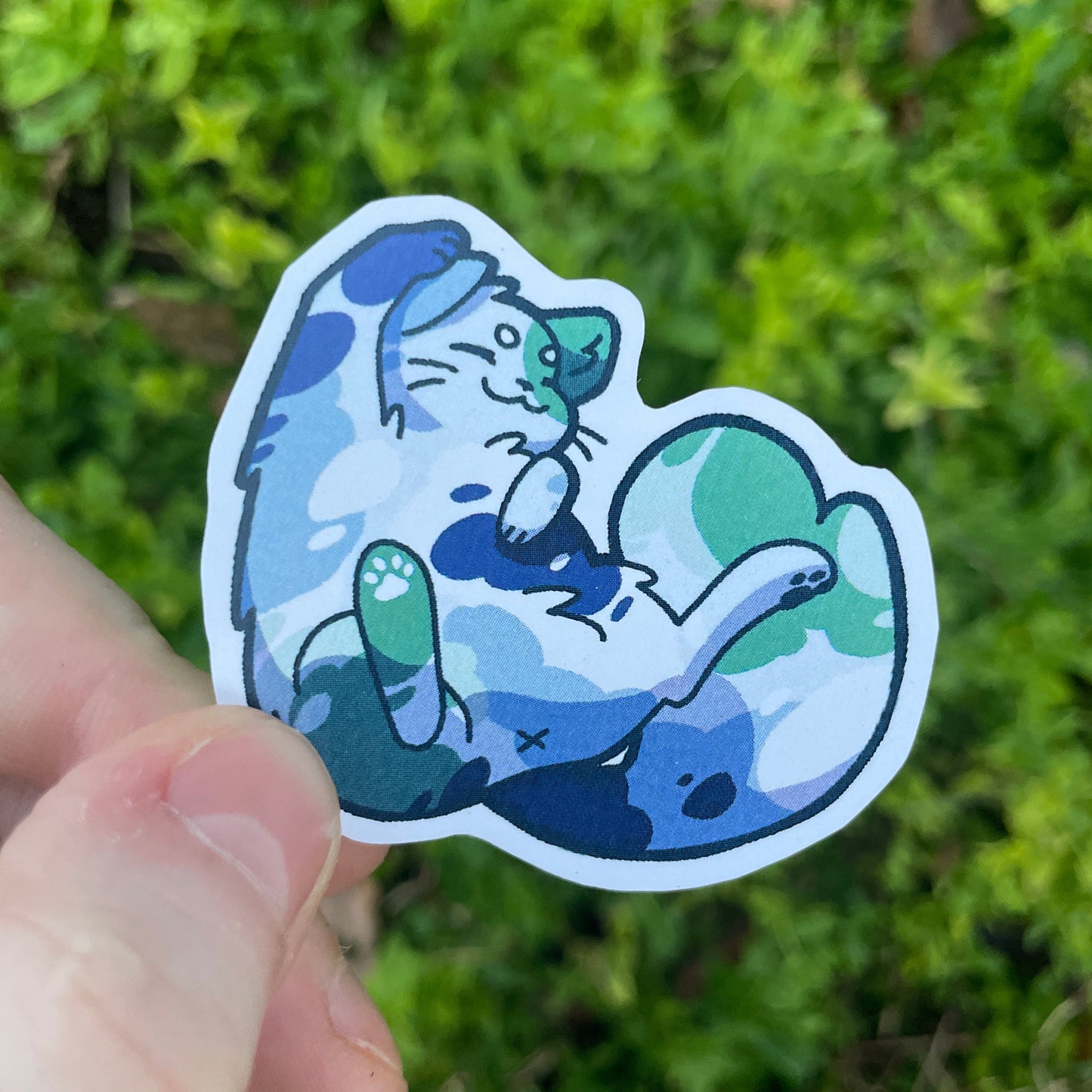 Pride Calico Cat Stickers!