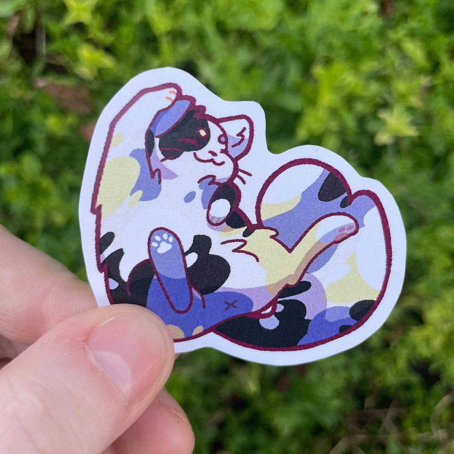 Pride Calico Cat Stickers!