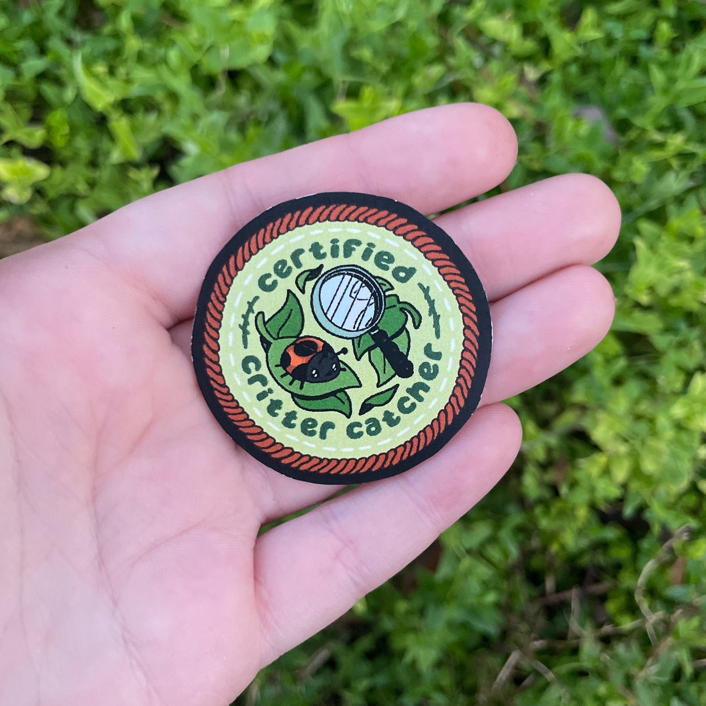 Certified Critter Catcher Sticker