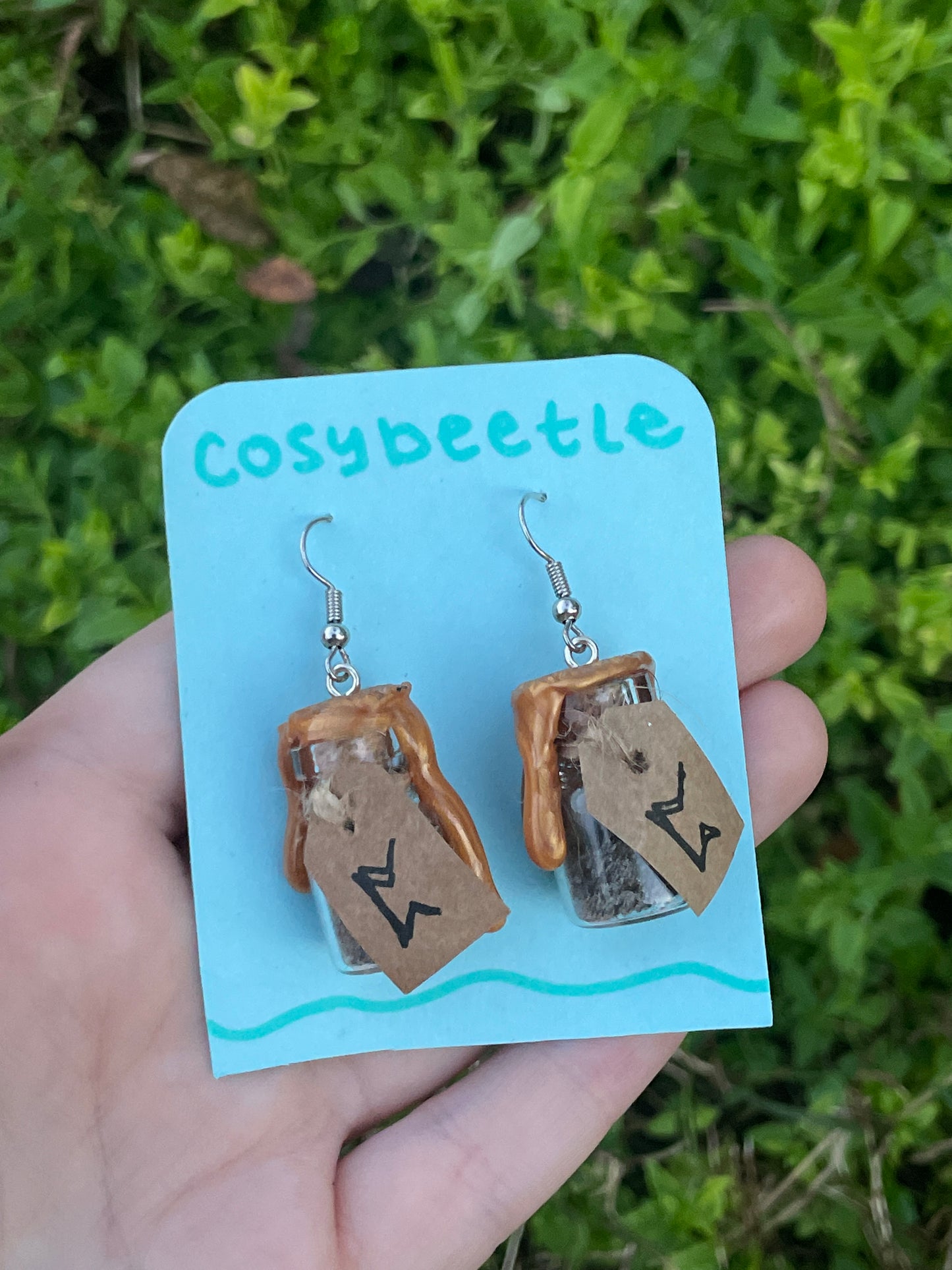 Wax Jar Earrings