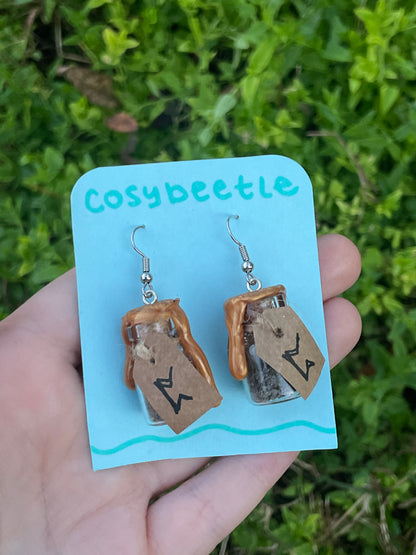 Wax Jar Earrings