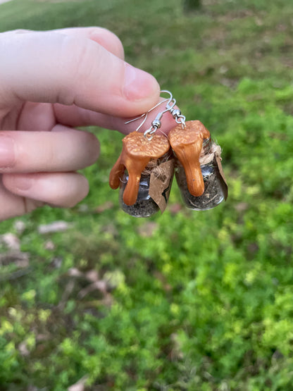 Wax Jar Earrings
