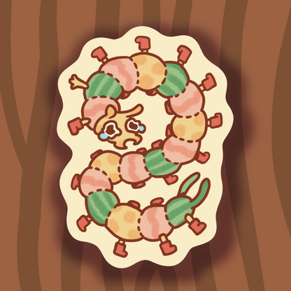 Sad Bugs Stickers